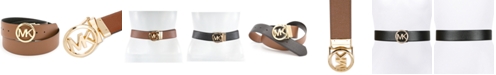 Michael Kors Pebble Leather Reversible Belt